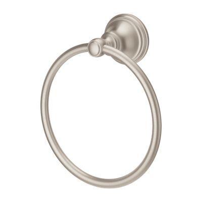 Pfister Brushed Nickel Tisbury Towel Ring BRB-TB0K