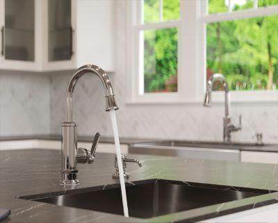 Pfister Polished Chrome 1-handle Bar & Prep Faucet GT72-TDC