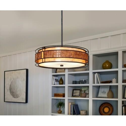 Quoizel MC8420CRC Laguna Pendant renaissance copper 22" Pendant