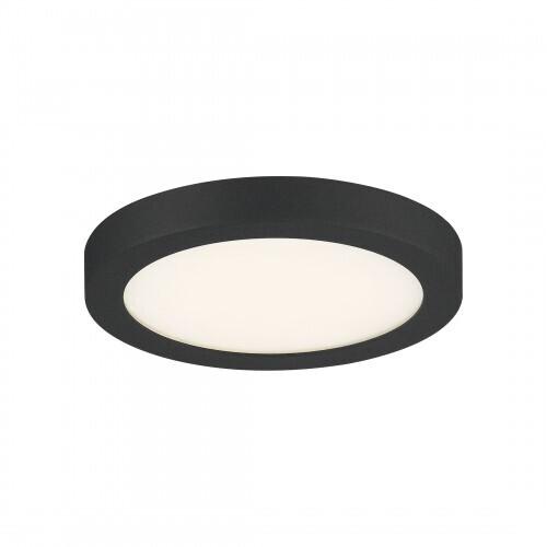 Quoizel OST1708EK Outskirts Flush mount led light earth black Flush Mount