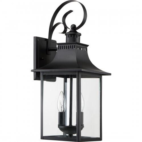 Quoizel CCR8408K Chancellor Outdoor wall mystic black Outdoor Lantern