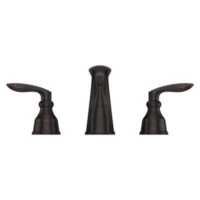 Pfister Tuscan Bronze Avalon Widespread Lavatory Faucet LG49-CB1Y