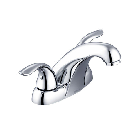 Gerber G0043018 Chrome Viper Two Handle Centerset Lavatory Faucet Less Drain 1.2GPM