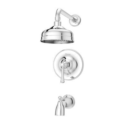 Pfister Polished Chrome Tisbury 1-handle Tub & Shower, Trim Only LG89-8TBC