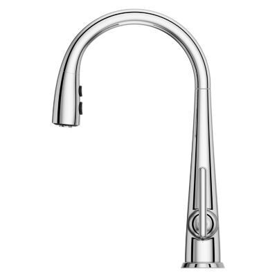 Pfister Polished Chrome Lita Pull-down Kitchen Faucet GT529-SMC