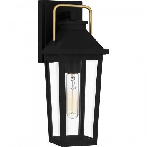 Quoizel BUK8405MBK Buckley Outdoor wall 1 light matte black Outdoor Lantern