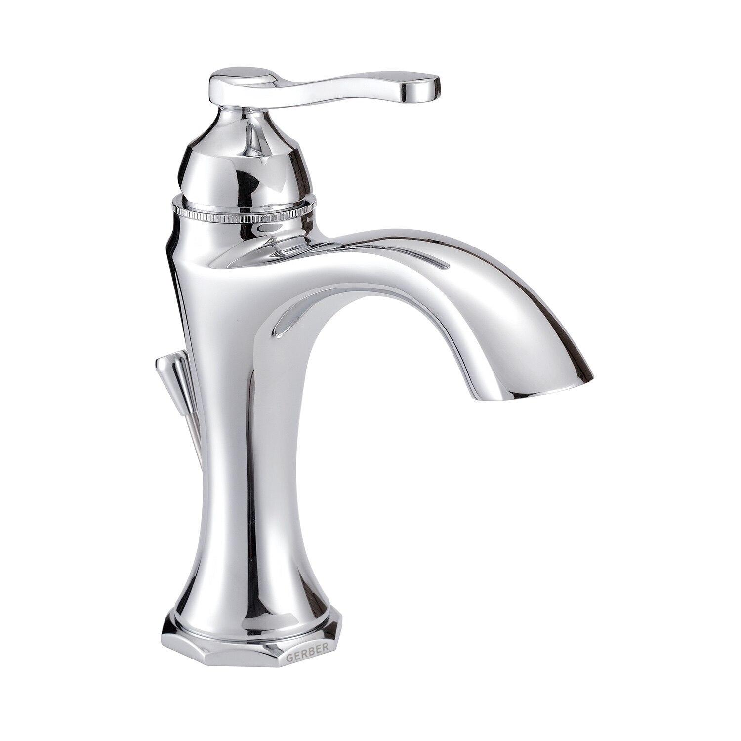 Gerber D225028BN Brushed Nickel Draper Single Handle Lavatory Faucet