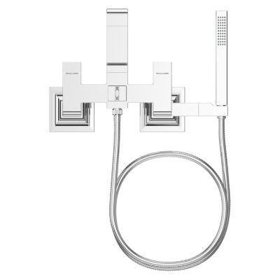 Pfister Polished Chrome Wall Mount Tub Filler Without Handles LG6-3VRVC