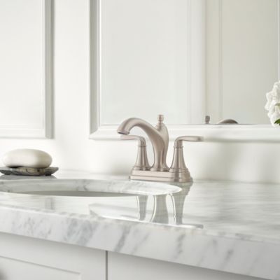 Pfister Brushed Nickel Northcott Centerset Bath Faucet LG48-MG0K