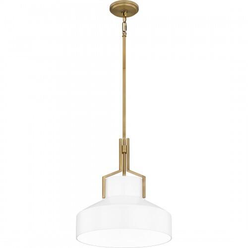 Quoizel QP6194AB Quoizel Pendant Pendant 2 lights aged brass Pendant