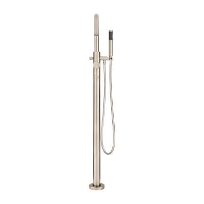 Pfister Brushed Nickel Modern Free Standing Tub Filler LG6-1MFK