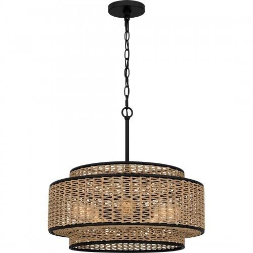 Quoizel QP6161MBK Quoizel Pendant Pendant 5 lights matte black Pendant