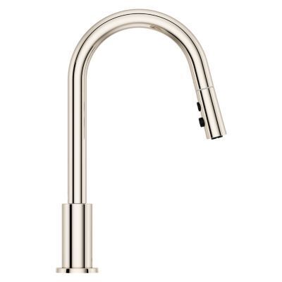 Pfister Polished Nickel 1-handle Pull-down Kitchen Faucet GT529-BID