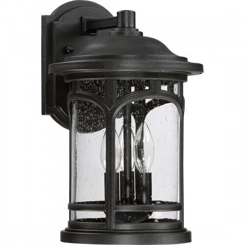 Quoizel MBH8409K Marblehead Outdoor wall mystic black Outdoor Lantern