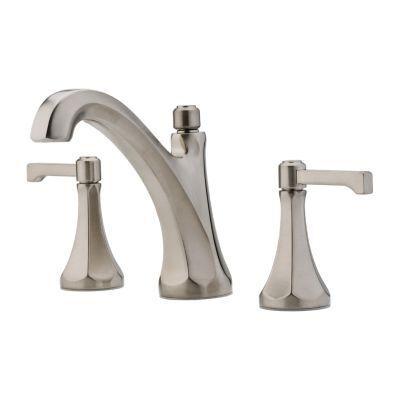 Pfister Brushed Nickel Arterra 8" Widespread Lavatory Faucet LG49-DE0K