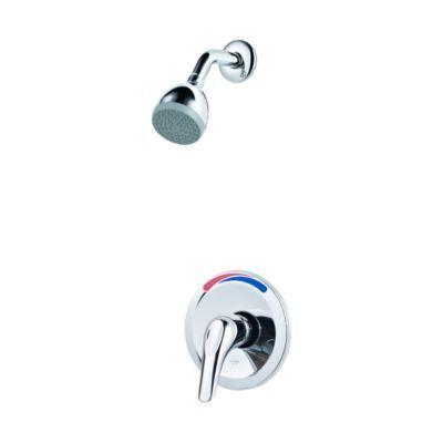 Polished Chrome Pfirst Series 1-handle Shower, Trim Only Job Pack LJ89-020C
