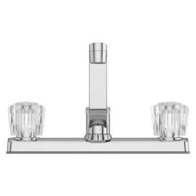 Pfirst Series 2-Handle Kitchen Faucet in Polished Chrome