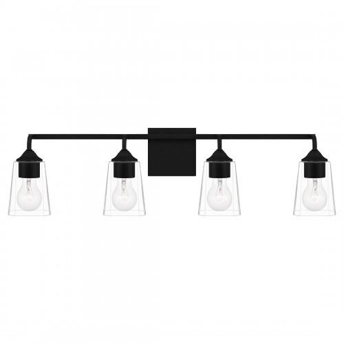 Quoizel THO8631MBK Thoresby Bath 4 lights matte black Bath