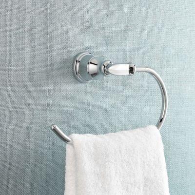 Avalon Towel Ring in Polished Chrome