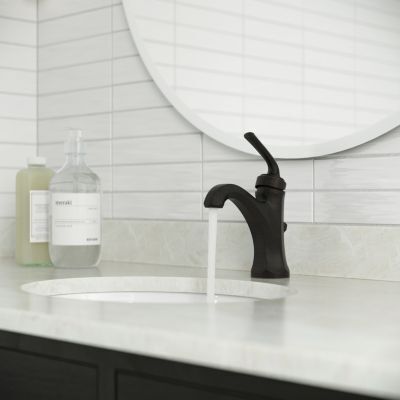 Pfister Tuscan Bronze Arterra Single Control Lavatory Faucet LG42-DE0Y