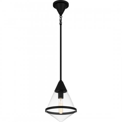 Quoizel QPP6160MBK Quoizel Piccolo Pendant Mini pendant 1 light matte black Mini Pendant