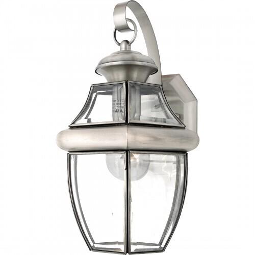 Quoizel NY8316P Newbury Outdoor wall pewter 1l Outdoor Lantern