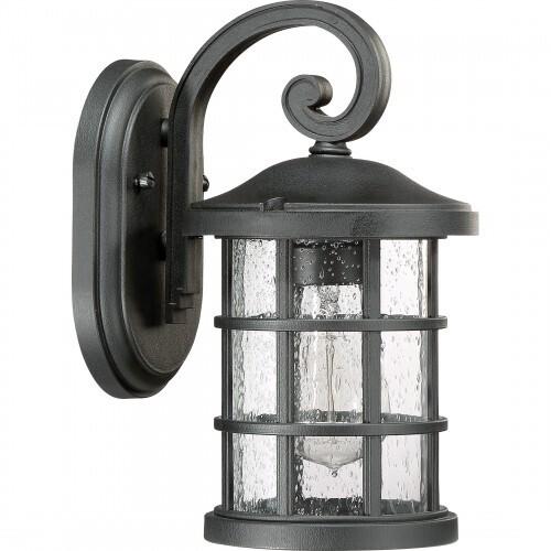 Quoizel CSE8406EK Crusade Outdoor wall earth black Outdoor Lantern