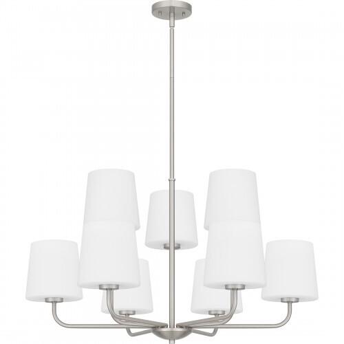 Quoizel GGR5032BN Gallagher Chandelier 9 lights brushed nickel Chandelier