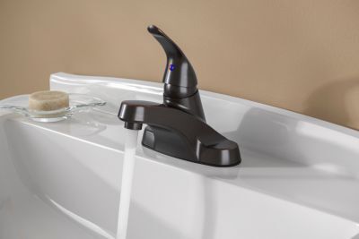 Pfister Tuscan Bronze Pfirst Series Centerset Bath Faucet LG142-800Y