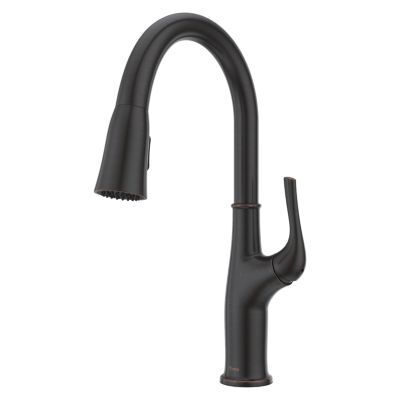 Pfister Tuscan Bronze 1-handle Pull-down Kitchen Faucet LG529-HGY