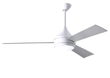 Matthews Fan DA-WH-BS Donaire wet location 3-Blade paddle fan constructed of 316 Marine Grade Stainless Steel