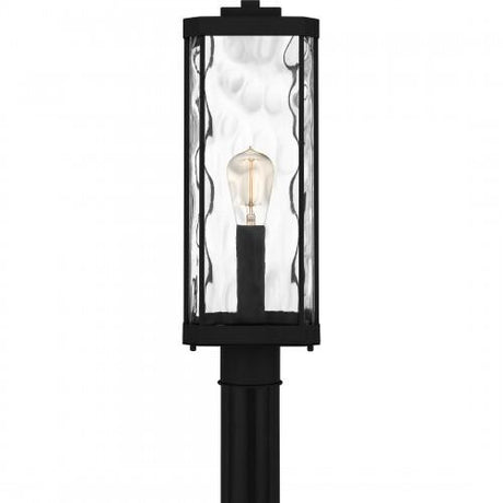 Quoizel BCR9007MBK Balchier Outdoor post 1 light matte black Outdoor Lantern