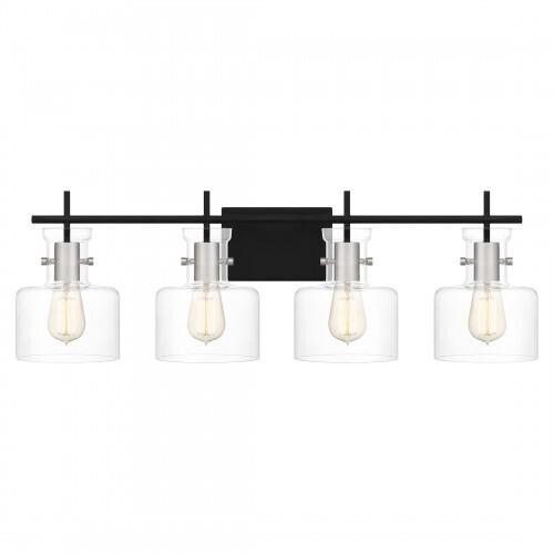 Quoizel PEN8630MBK Pensbury Bath 4 lights matte black Bath