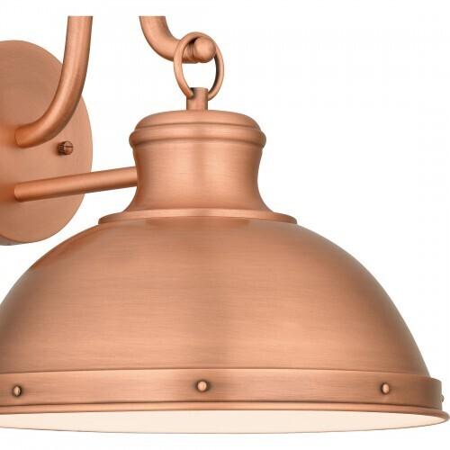 Quoizel JAM8412AC Jameson Outdoor wall 1 light aged copper Outdoor Lantern