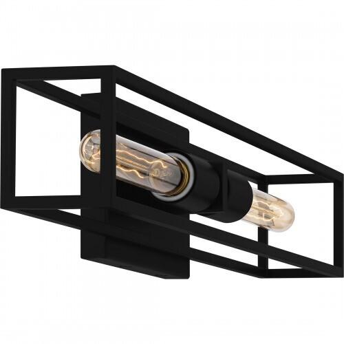 Quoizel LGN8624MBK Leighton Bath 2 lights matte black Bath Light