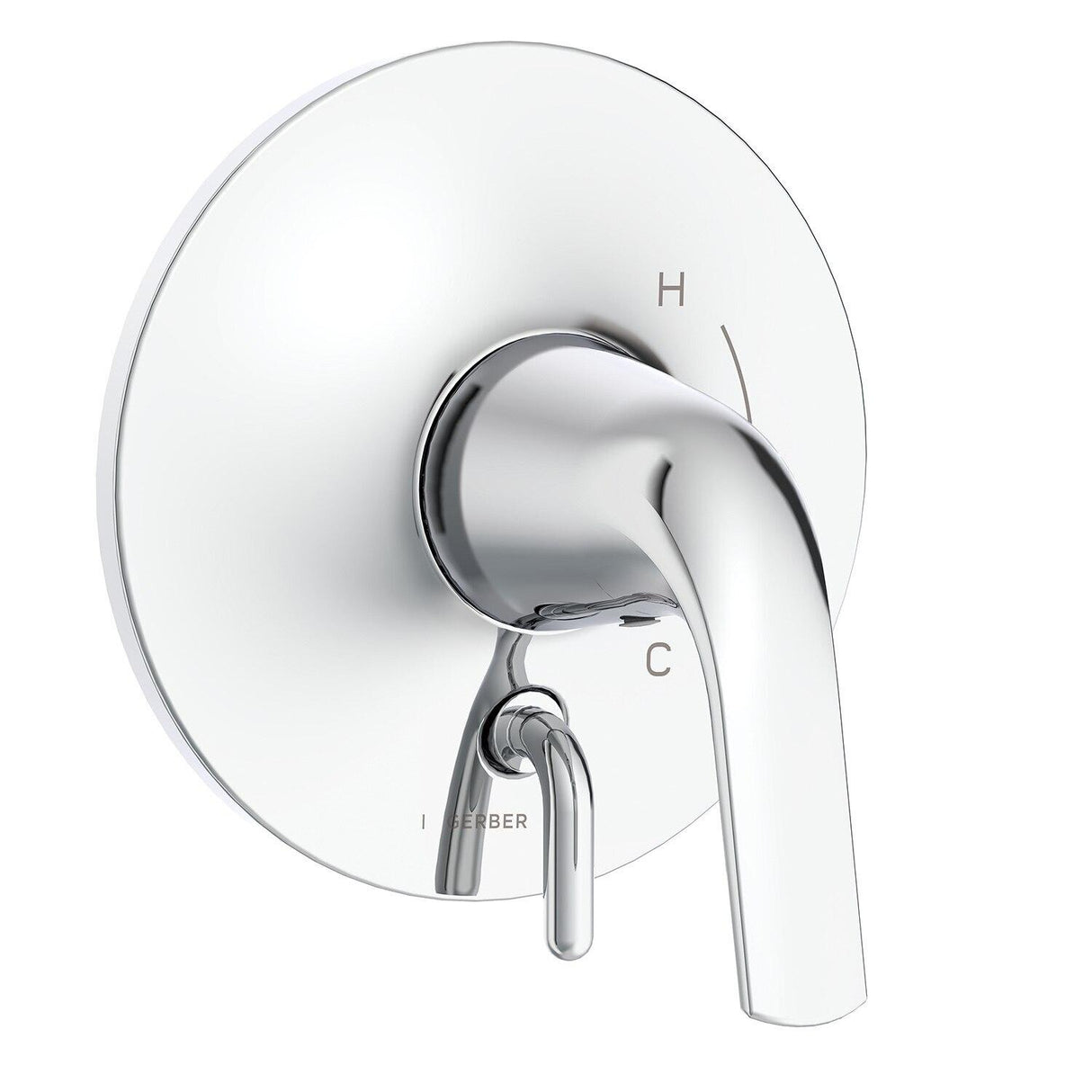 Gerber D500434TC Chrome Lemora Valve-only Trim Kit, Diverter On Valve