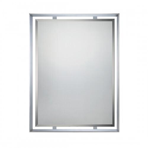 Quoizel UPRZ53426C Ritz Mirror polished chrome 34"h x 26"w Mirror