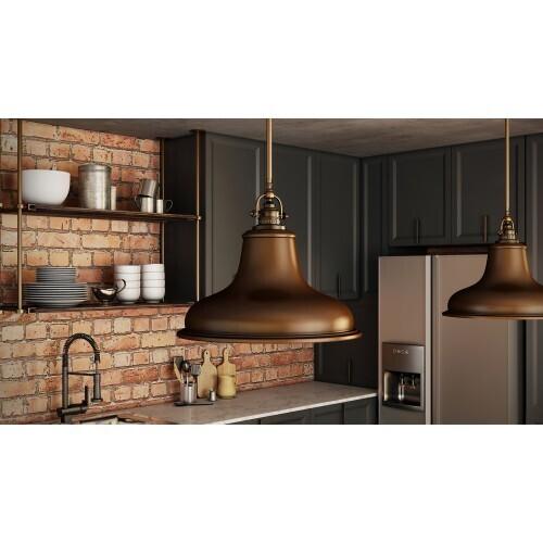 Quoizel ER1814PN Emery Pendant palladian brnz 13.5"d Pendant