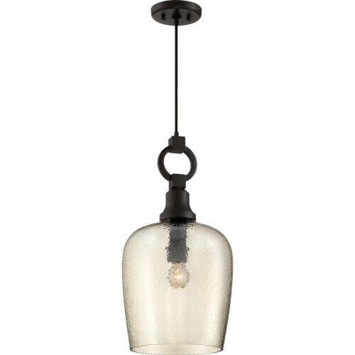 Quoizel CKKD1512WT Kendrick Mini pendant wstrn brnz 11.5"d Mini Pendant
