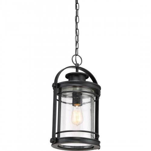 Quoizel BKR1510K Booker Mini pendant 1 light mystic black Mini Pendant