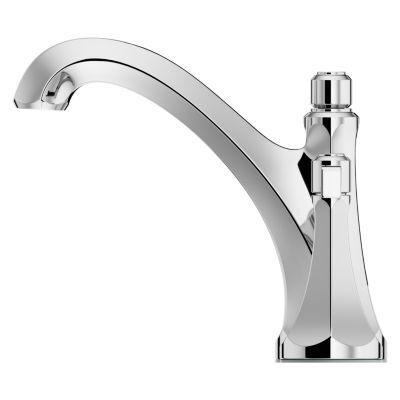 Pfister Polished Chrome Arterra 8" Widespread Lavatory Faucet LG49-DE0C