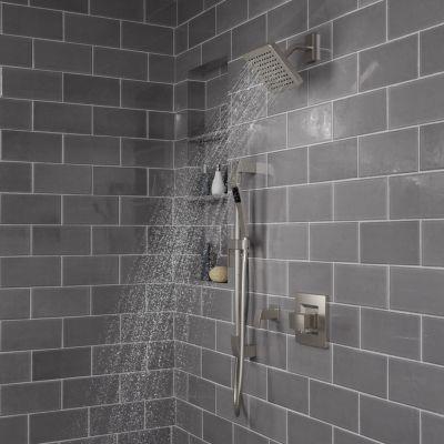 Pfister Brushed Nickel Kenzo Slide Bar Kit LG16-3DFK