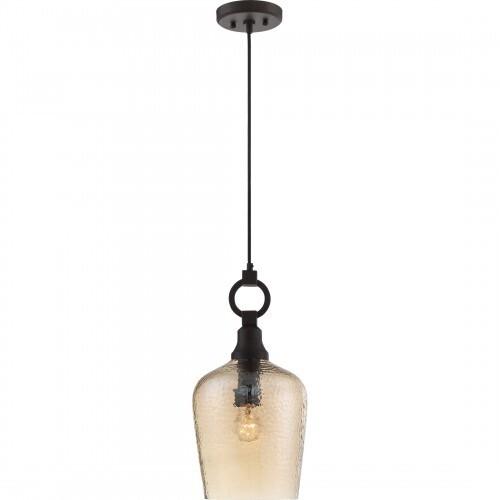 Quoizel CKKD1509WT Kendrick Mini pendant wstrn brnz 9"d Mini Pendant