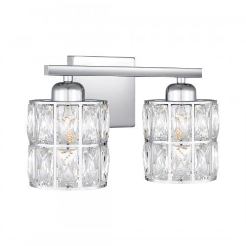 Quoizel GIB8613C Gibson Bath 2 lights polished chrome Bath