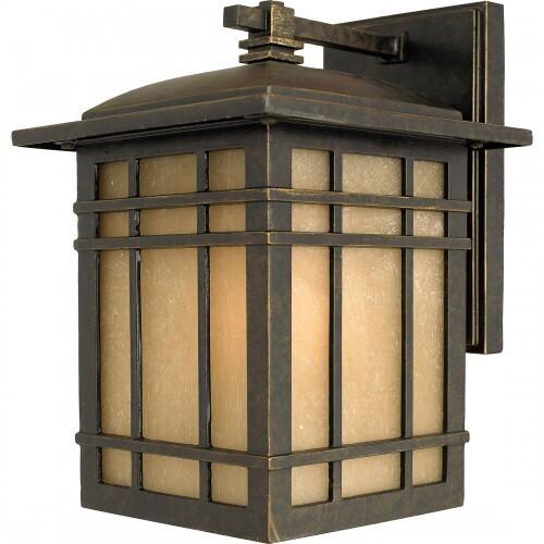 Quoizel HC8407IB Hillcrest Outdoor wall impr brnz 1l Outdoor Lantern