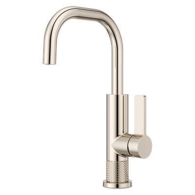 Pfister Polished Nickel 1-handle Bar & Prep Faucet GT72-MTD