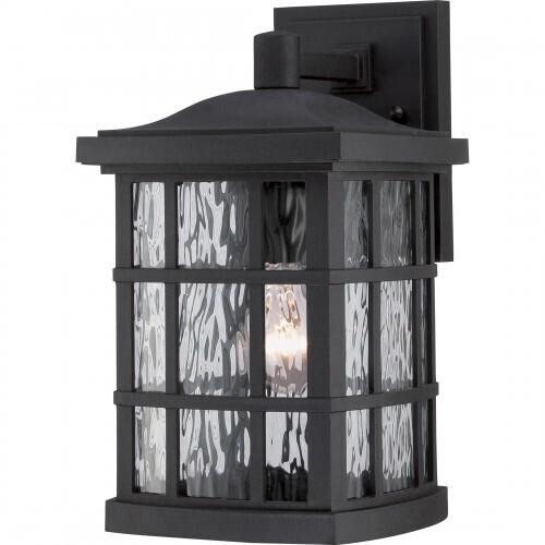 Quoizel SNN8408K Stonington Outdoor wall mystic black Outdoor Lantern