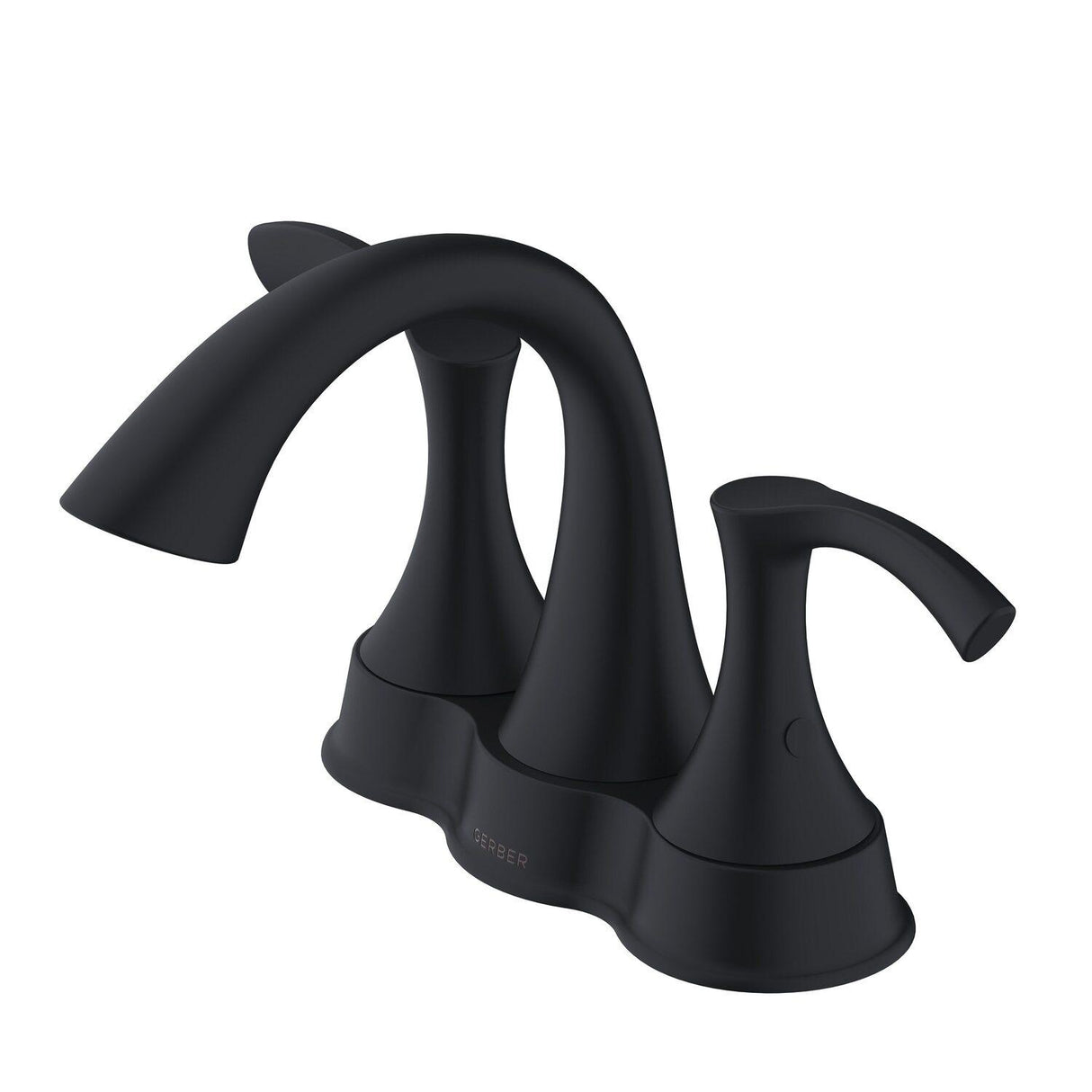 Gerber D301122BS Antioch Two Handle Centerset Lavatory Faucet - Satin Black