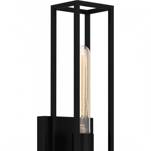 Quoizel LGN8605MBK Leighton Wall 1 light matte black Wall Sconce