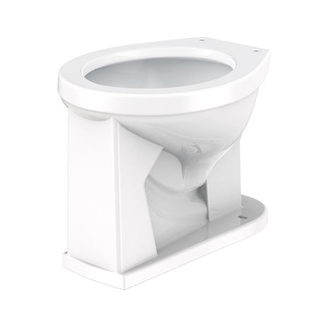 Gerber G002564231 White North Point 1.28 or 1.6 Gpf Round Front Back Spud Bowl